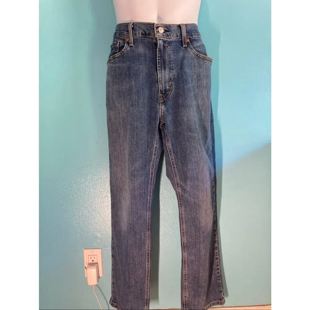 Levi’s 541 Athletic Taper Mens Jeans 36 X 30 Blue Jeans Waterless Medium Wash